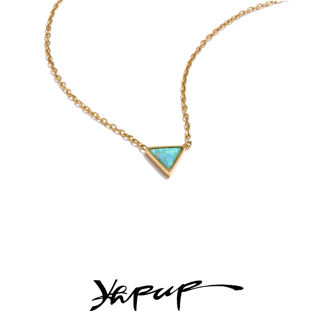 Body Jewelry Australia - Yhpup Squisita collana con pendente a