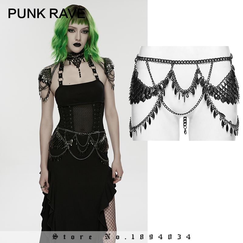 Body Jewelry Types - PUNK RAVE Catena da vita da