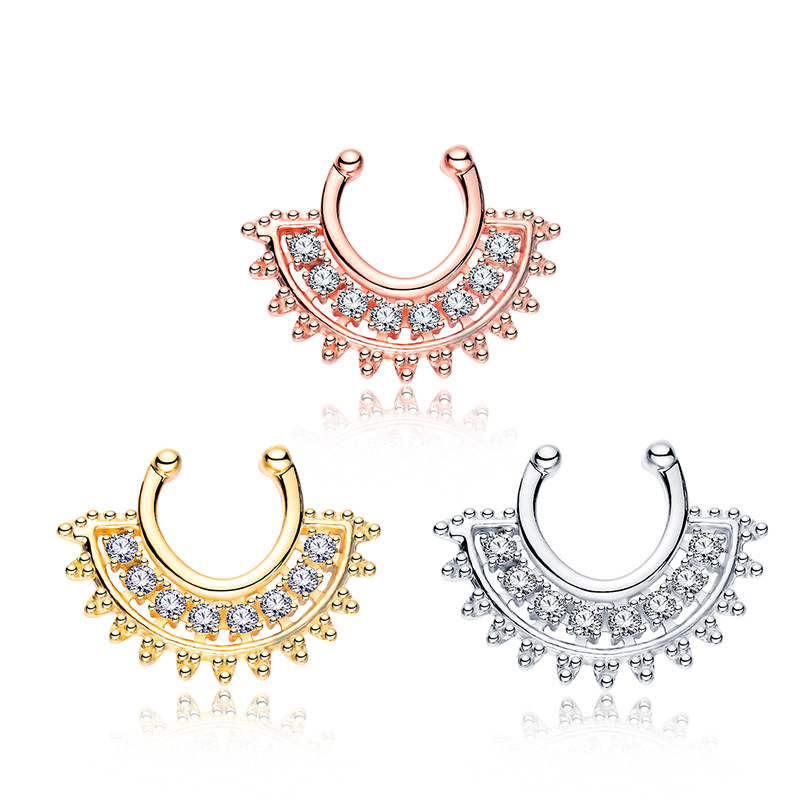 Body Jewelry Types - 1 pz tipo U falso setto