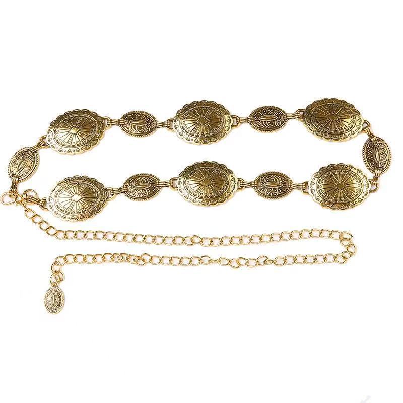 Body Jewelry High End - Cintura a catena in metallo stile
