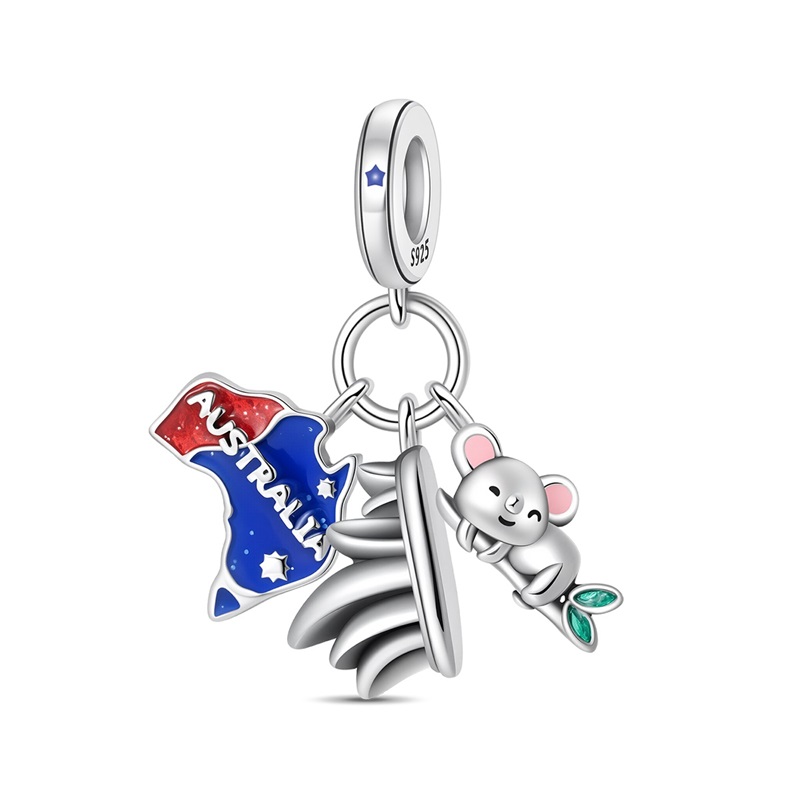 Body Jewelry Australia - Ciondolo Charm in Argento Sterling 925