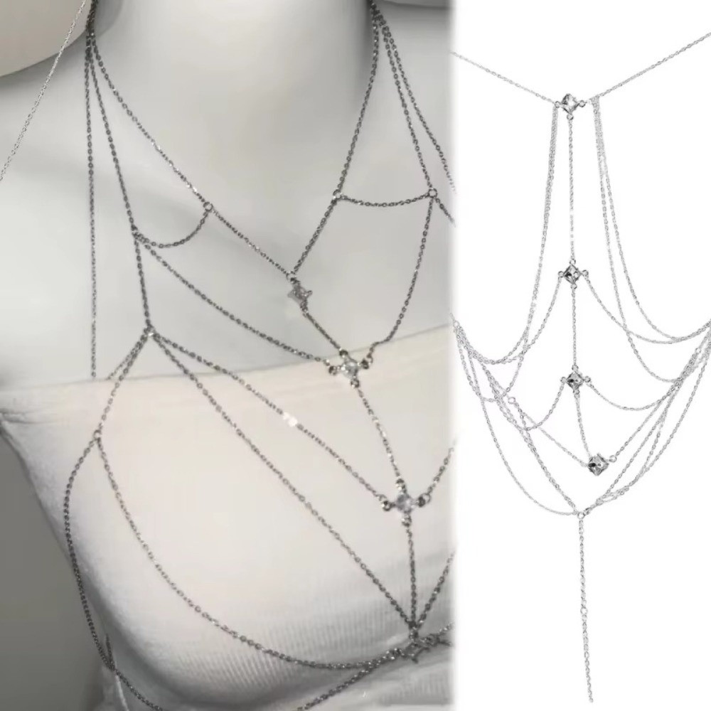 Catena per il Busto con Strass - Body Jewelry Unique recensione e prezzo