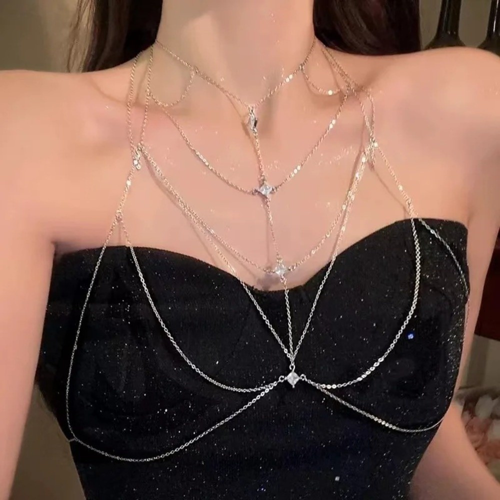 Catena per il Busto con Strass - Body Jewelry Unique recensione e prezzo