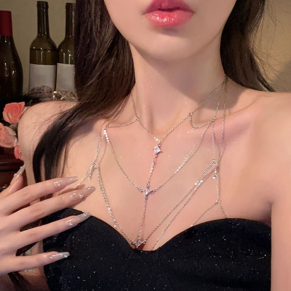 Catena per il Busto con Strass - Body Jewelry Unique recensione e prezzo