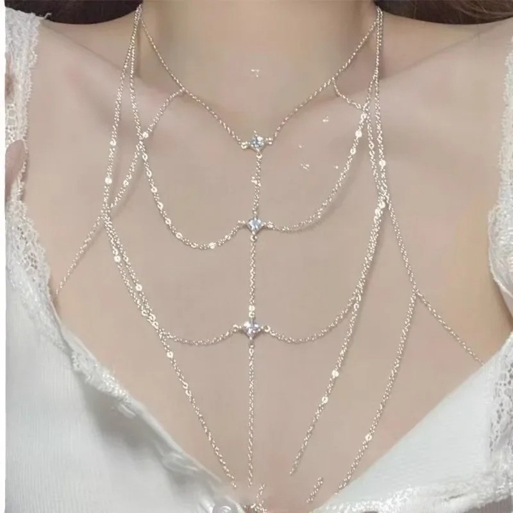 Catena per il Busto con Strass - Body Jewelry Unique recensione e prezzo