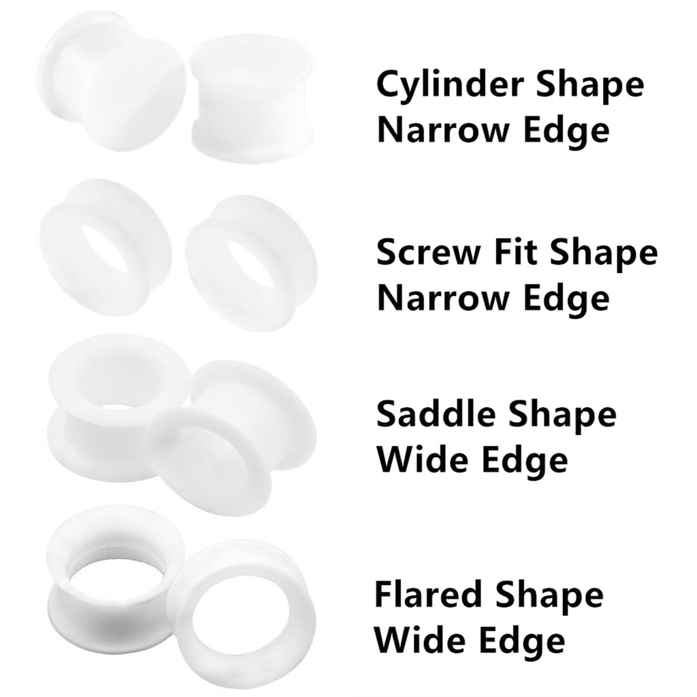 2/16 pz bianco nero flessibile - Body Jewelry Types recensione e prezzo