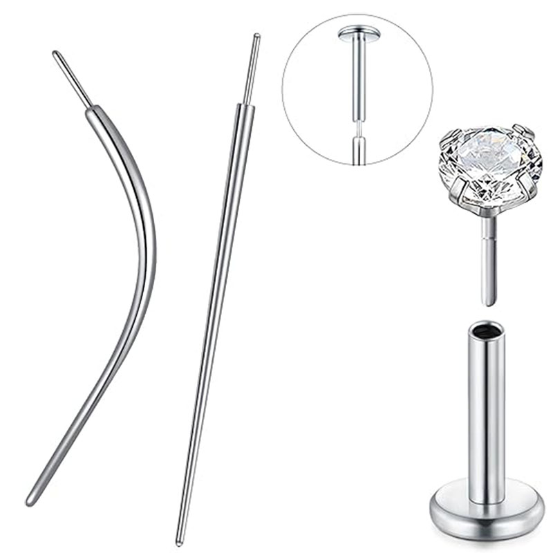 10 pezzi ASTM F136 aghi per pi - Body Jewelry Types recensione e prezzo