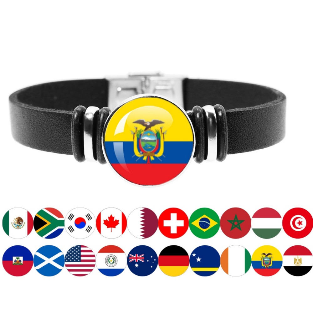 Bracciale con bandiera naziona - Body Jewelry Australia recensione e prezzo