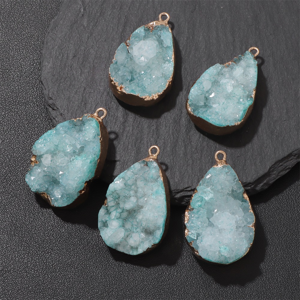 1PC Ciondolo Geode Agata Natur - Body Jewelry Unique recensione e prezzo