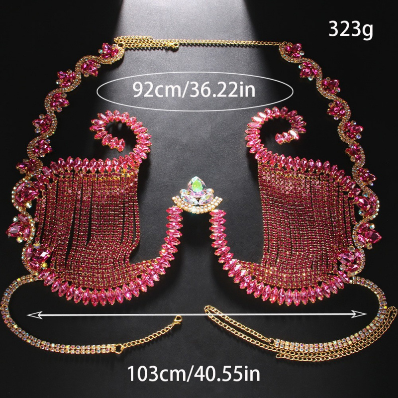 Catena per il petto del corpo  - Body Jewelry Types recensione e prezzo