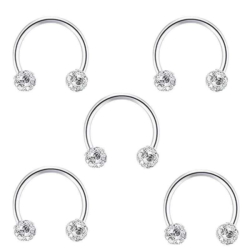 Anello per labbra a spirale co - Body Jewelry Types recensione e prezzo