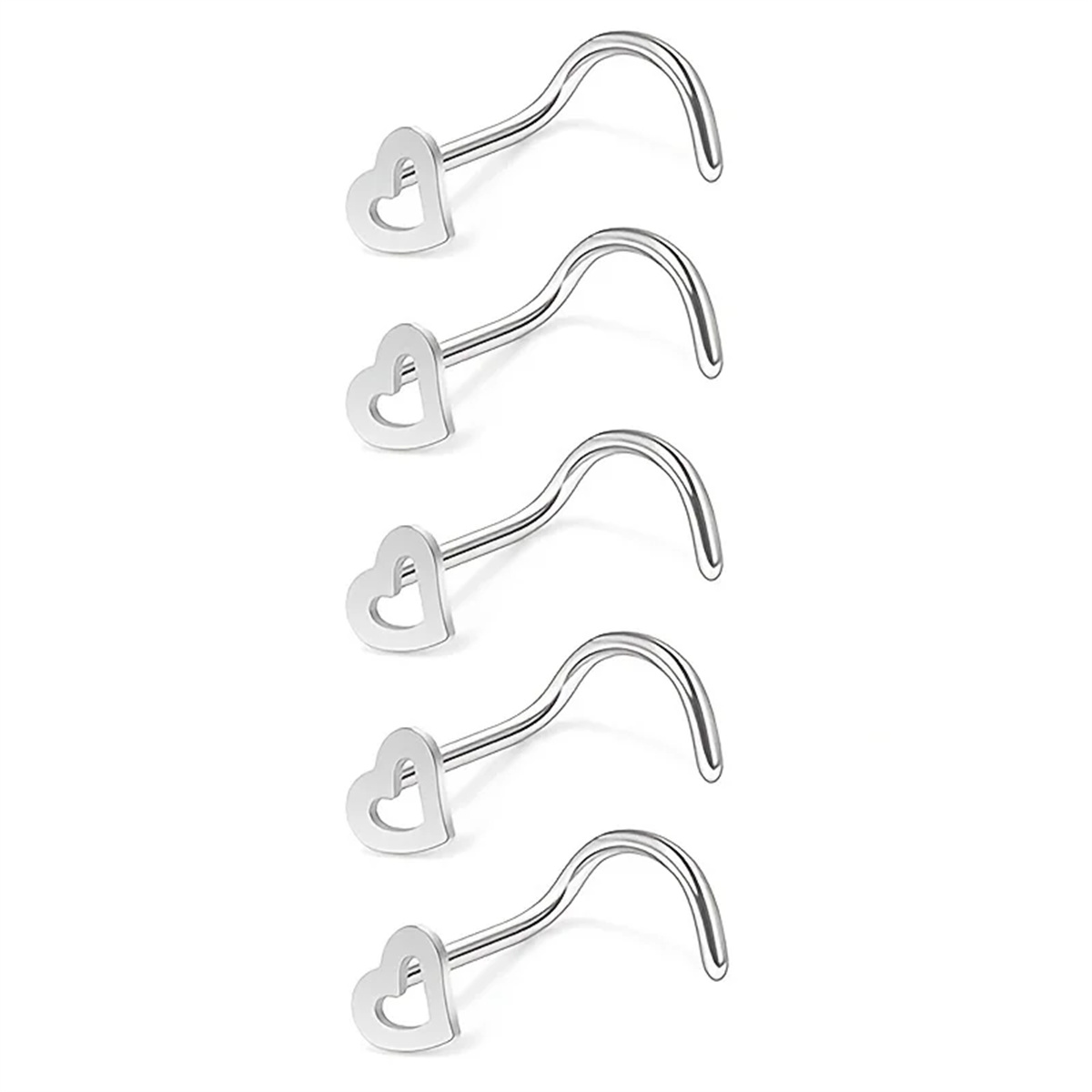 EVISPOL Set di 5 Piercing per  - Body Jewelry Types recensione e prezzo