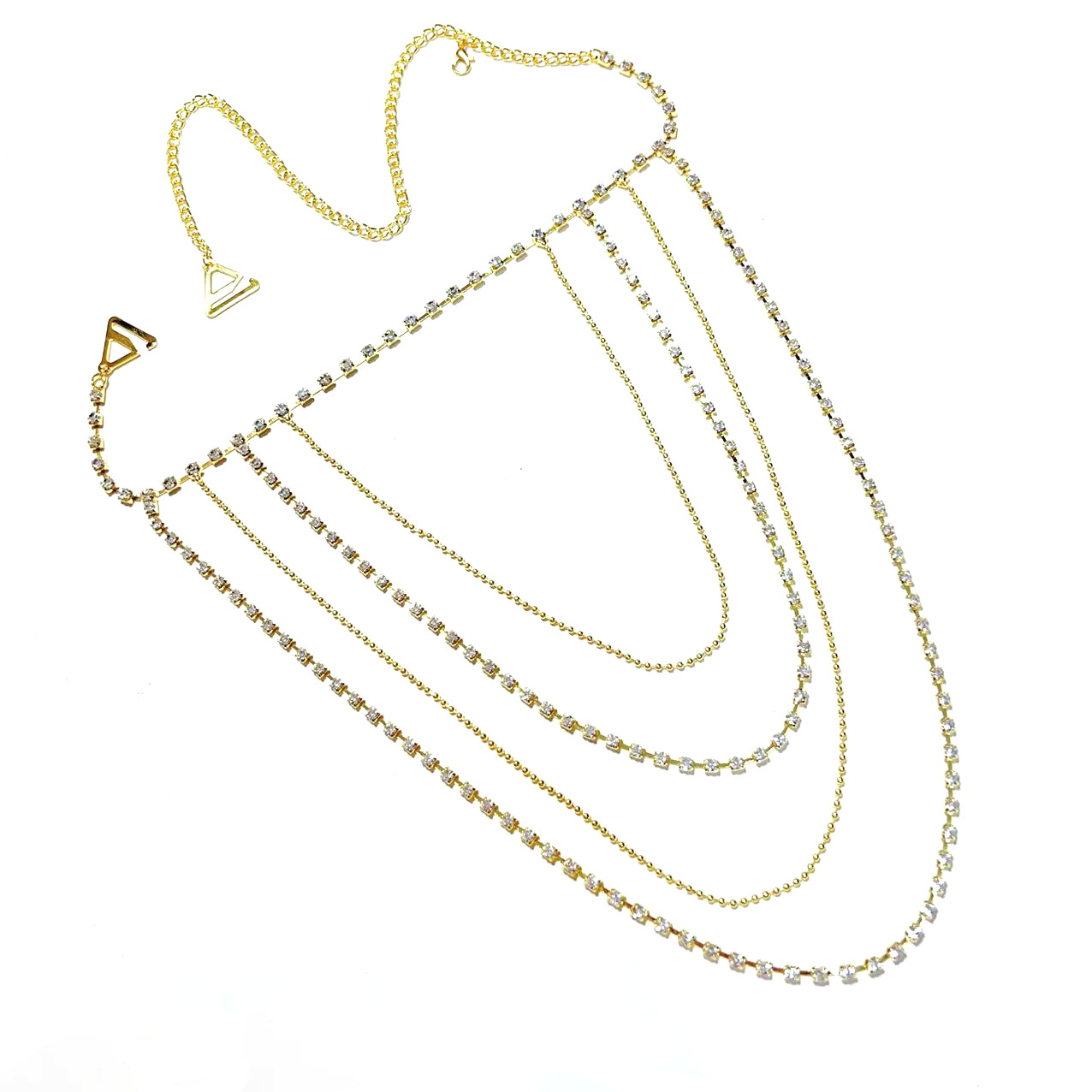 Catena a spalla multistrato eu - Body Jewelry High End recensione e prezzo