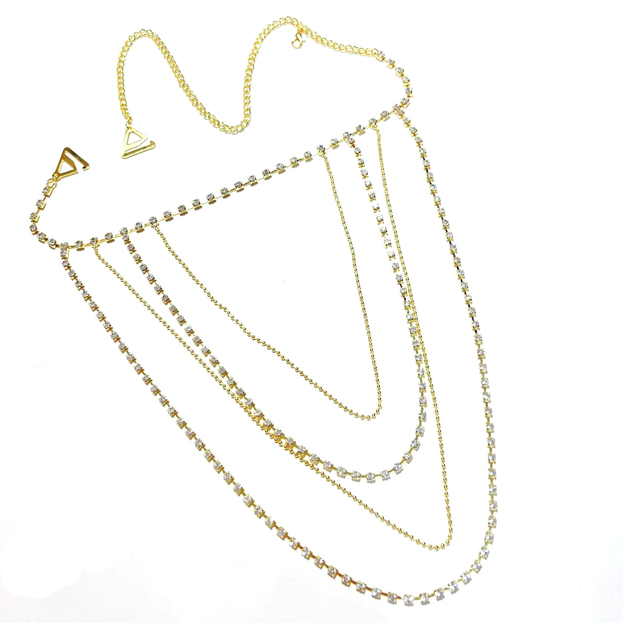 Catena a spalla multistrato eu - Body Jewelry High End recensione e prezzo